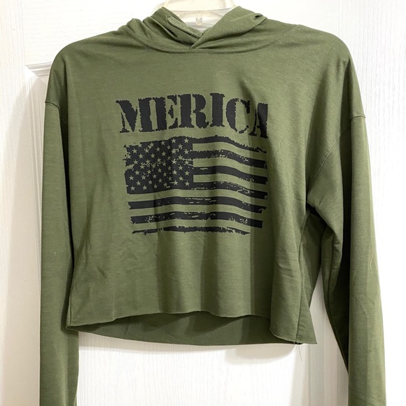 cropped hoodie - Picture 1 of 2